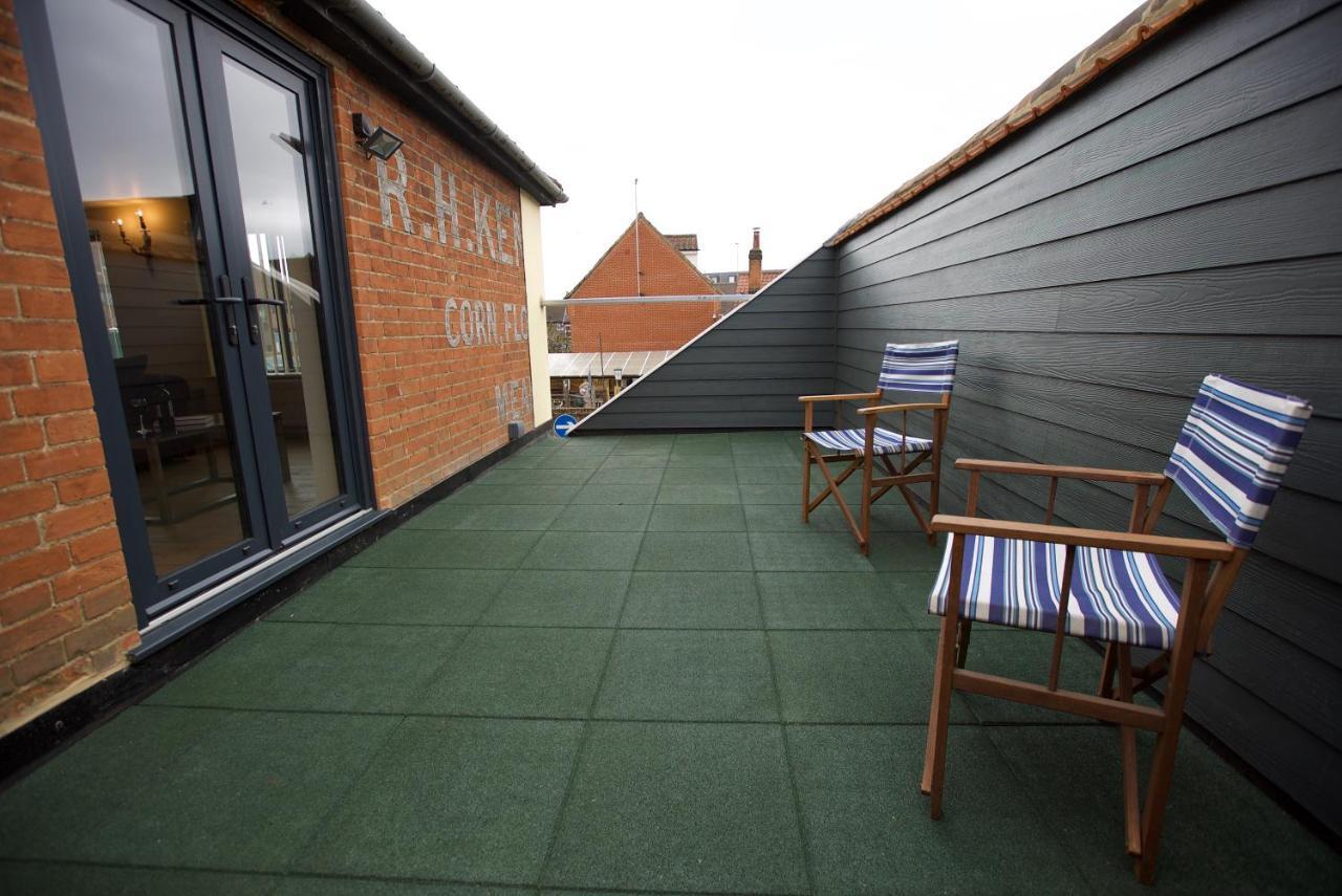 Spacious Apartment With Roof Terrace, Near The Waterfront, Ipswich Eksteriør billede